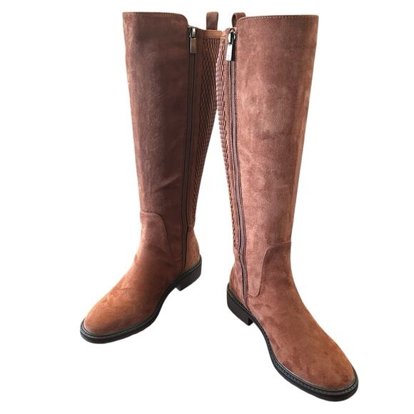 Reaction Kenneth Cole Lionel Tall Stretch Riding Boot Equestrian NEW 6 - Picture 5 of 10